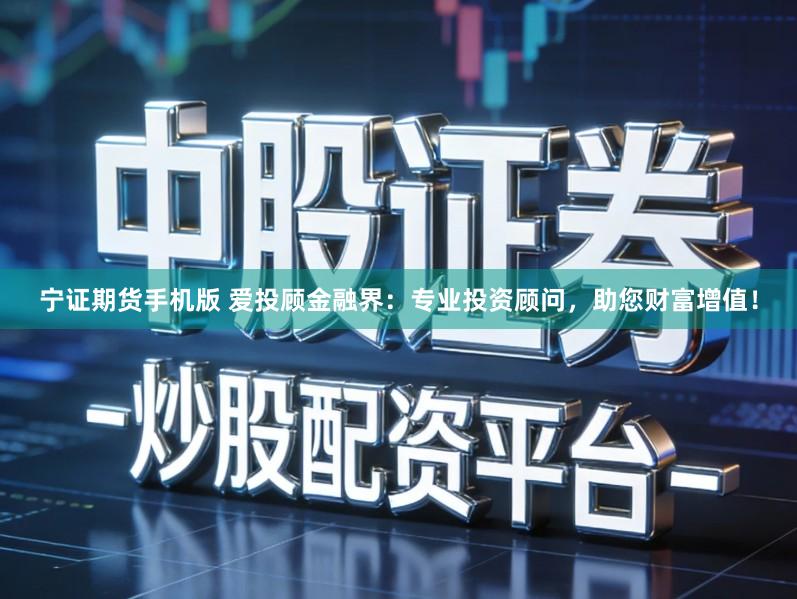 宁证期货手机版 爱投顾金融界：专业投资顾问，助您财富增值！