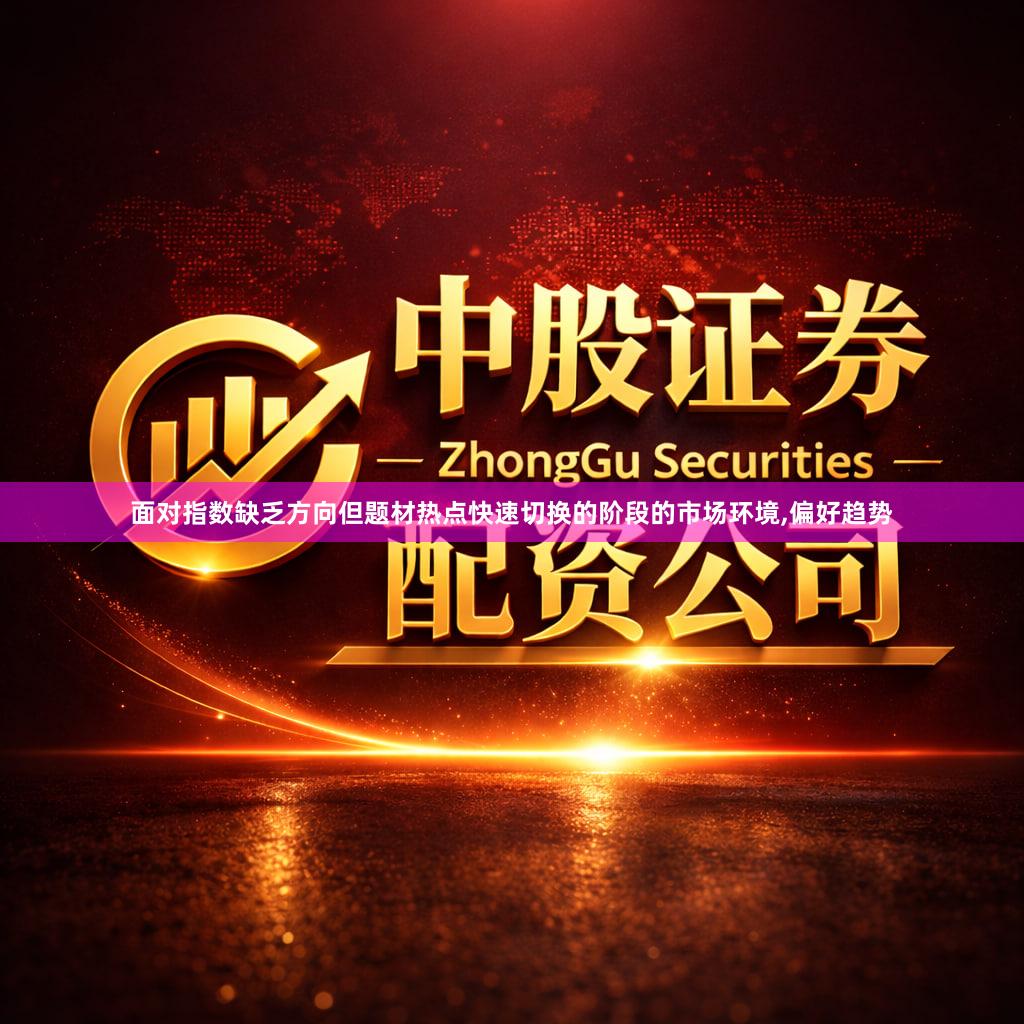 面对指数缺乏方向但题材热点快速切换的阶段的市场环境,偏好趋势