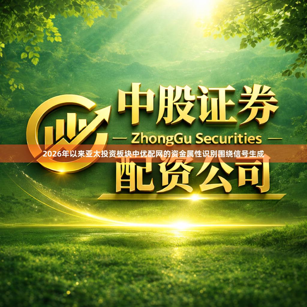 2026年以来亚太投资板块中优配网的资金属性识别围绕信号生成