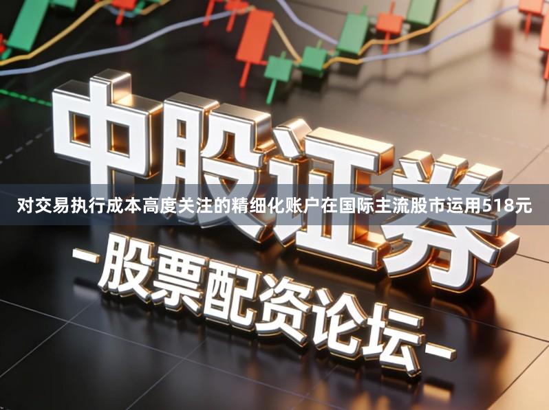 对交易执行成本高度关注的精细化账户在国际主流股市运用518元