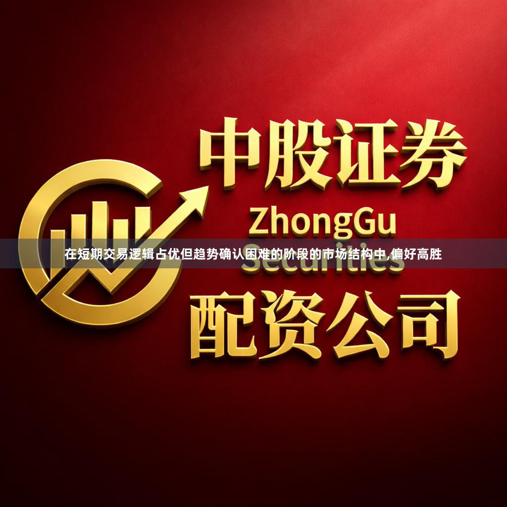 在短期交易逻辑占优但趋势确认困难的阶段的市场结构中,偏好高胜